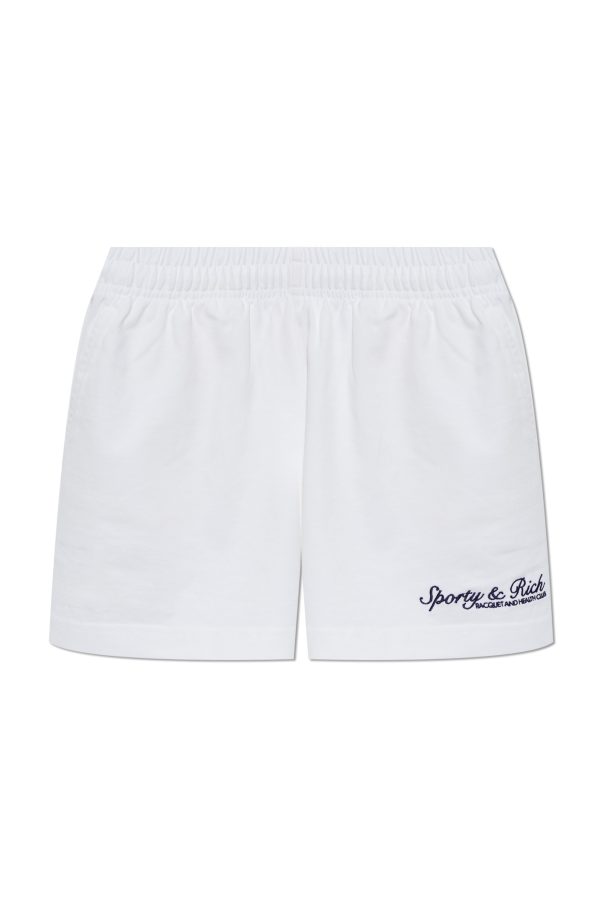 Sporty & Rich Shorts with logo
