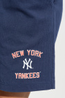 Sporty & Rich NAVY BLUE Shorts from the 47 & The New York Yankees collection