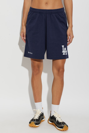 Sporty & Rich Shorts aus der Kollektion ‘S&R X LA Dodgers’