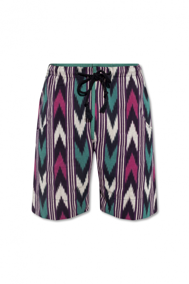 Isabel Marant ‘Lelian’ patterned shorts