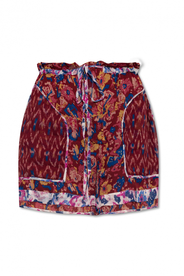 Isabel Marant Étoile ‘Riolmy’ patterned shorts