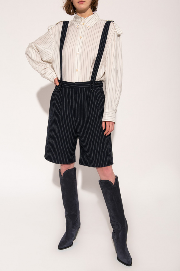 Isabel Marant ‘Joe’ shorts with removable straps