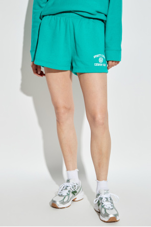 Sporty & Rich Logo shorts