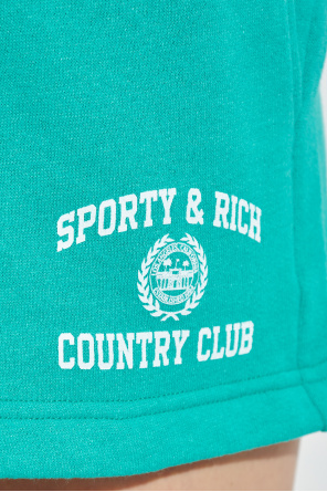 Sporty & Rich Logo shorts