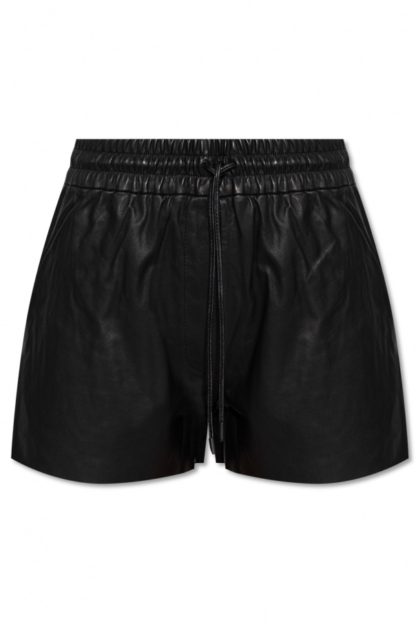 AllSaints ‘Shana’ leather shorts