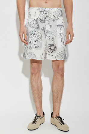 Jacquemus Vzorované šortky