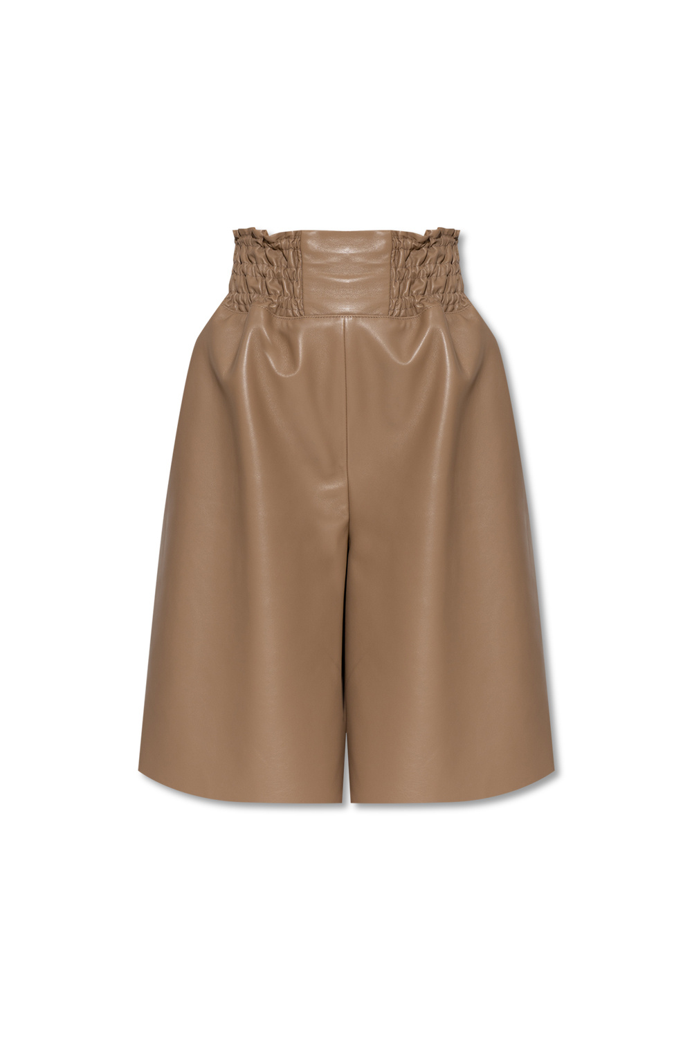 The Mannei ‘Amiens’ leather shorts
