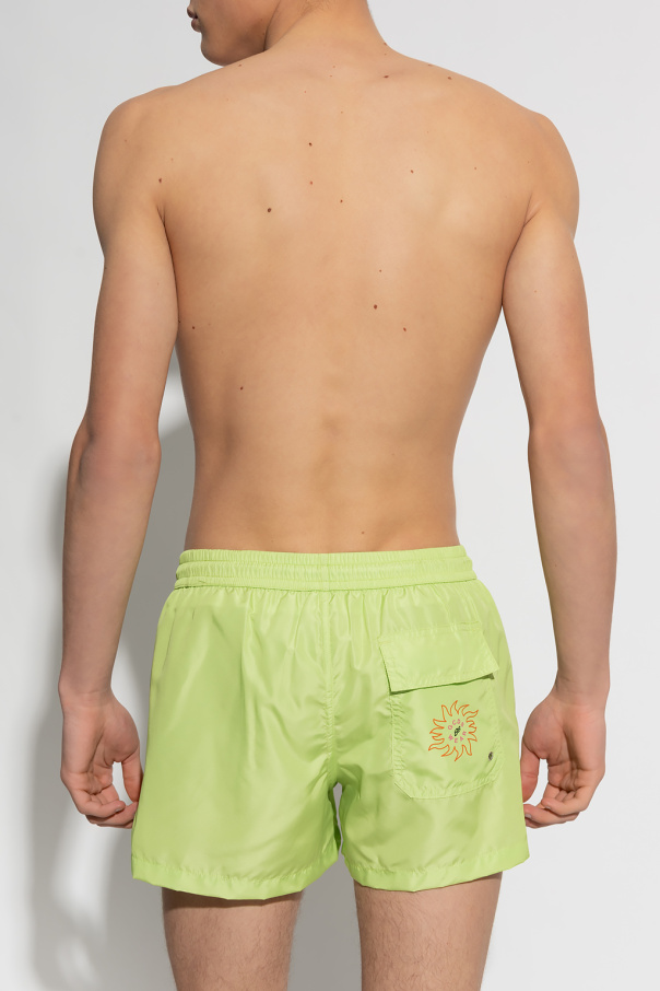 GCDS these Slack shorts Dye are a comfortable cotton poplin style from