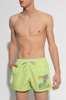 GCDS Printed swimming shorts