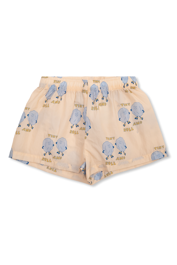Tiny Cottons ‘Rock’n’Roll’ printed shorts