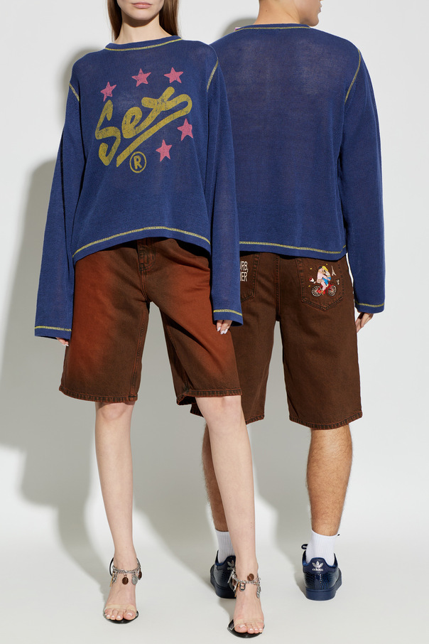 CARNE BOLLENTE Denim shorts