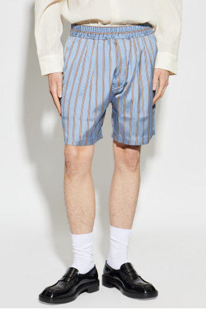 Tom Ford Silk shorts with striped pattern