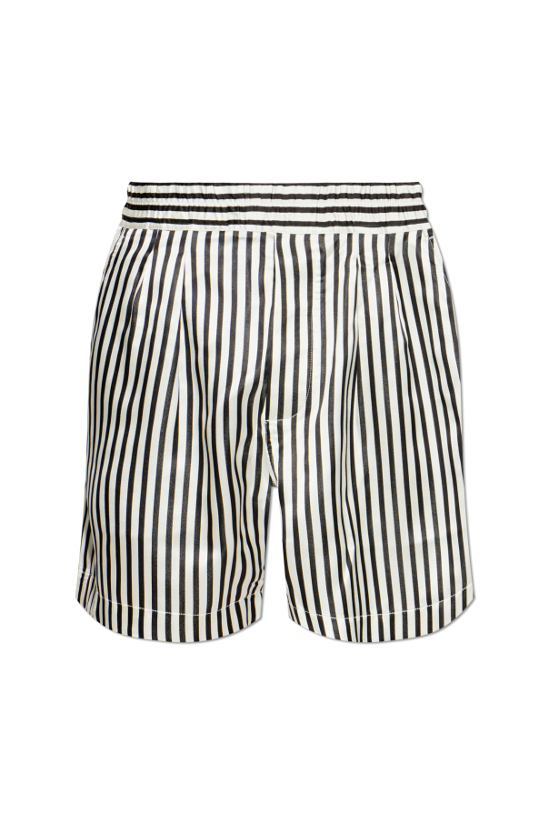 Silk shorts with a striped pattern od Tom Ford