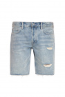 AllSaints ‘Switch’ denim fabric shorts