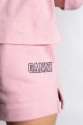 Ganni Shorts with logo