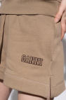 Ganni Sweat shorts with logo