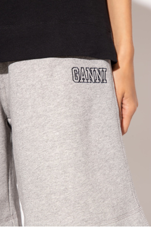 Ganni Lucy shorts with logo