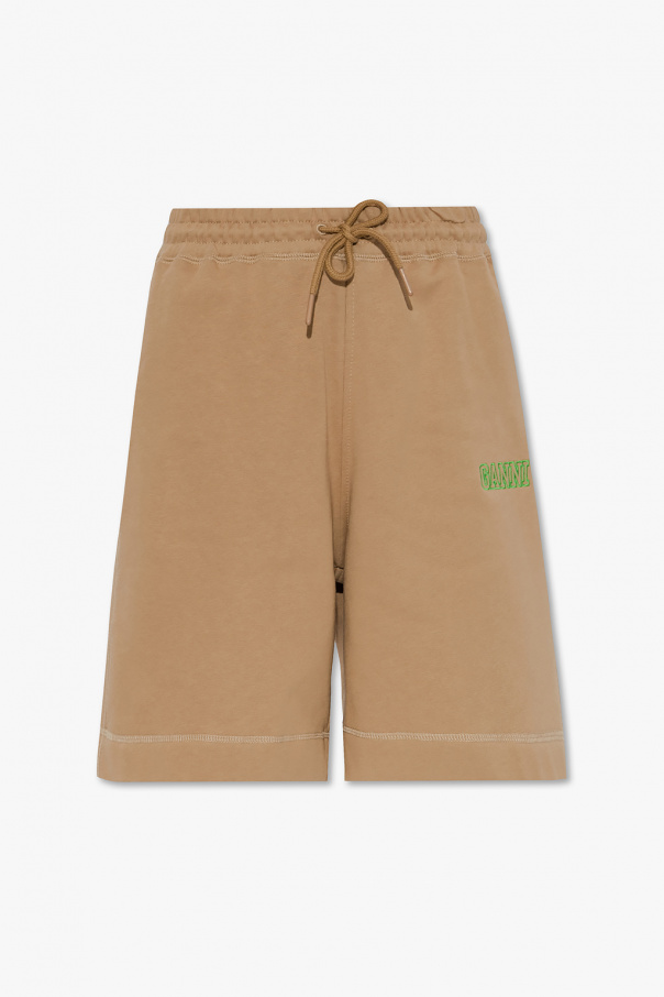 Ganni Shorts with logo