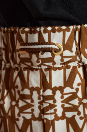 Max Mara Shorts mit Monogramm ‘Taiga’