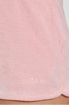 Hunza G Pantalones cortos de algodón tipo ‘frotte’