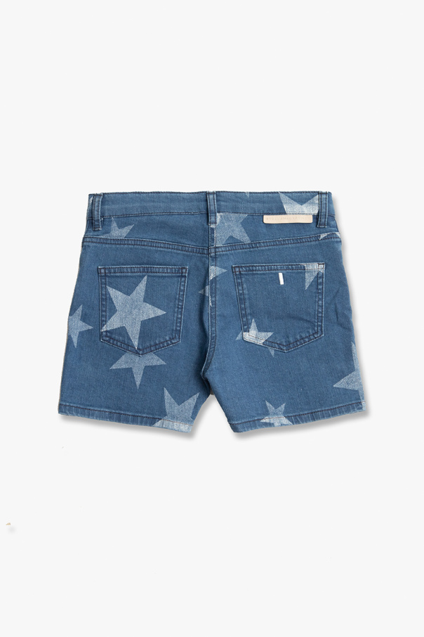 stella single McCartney Kids Denim shorts