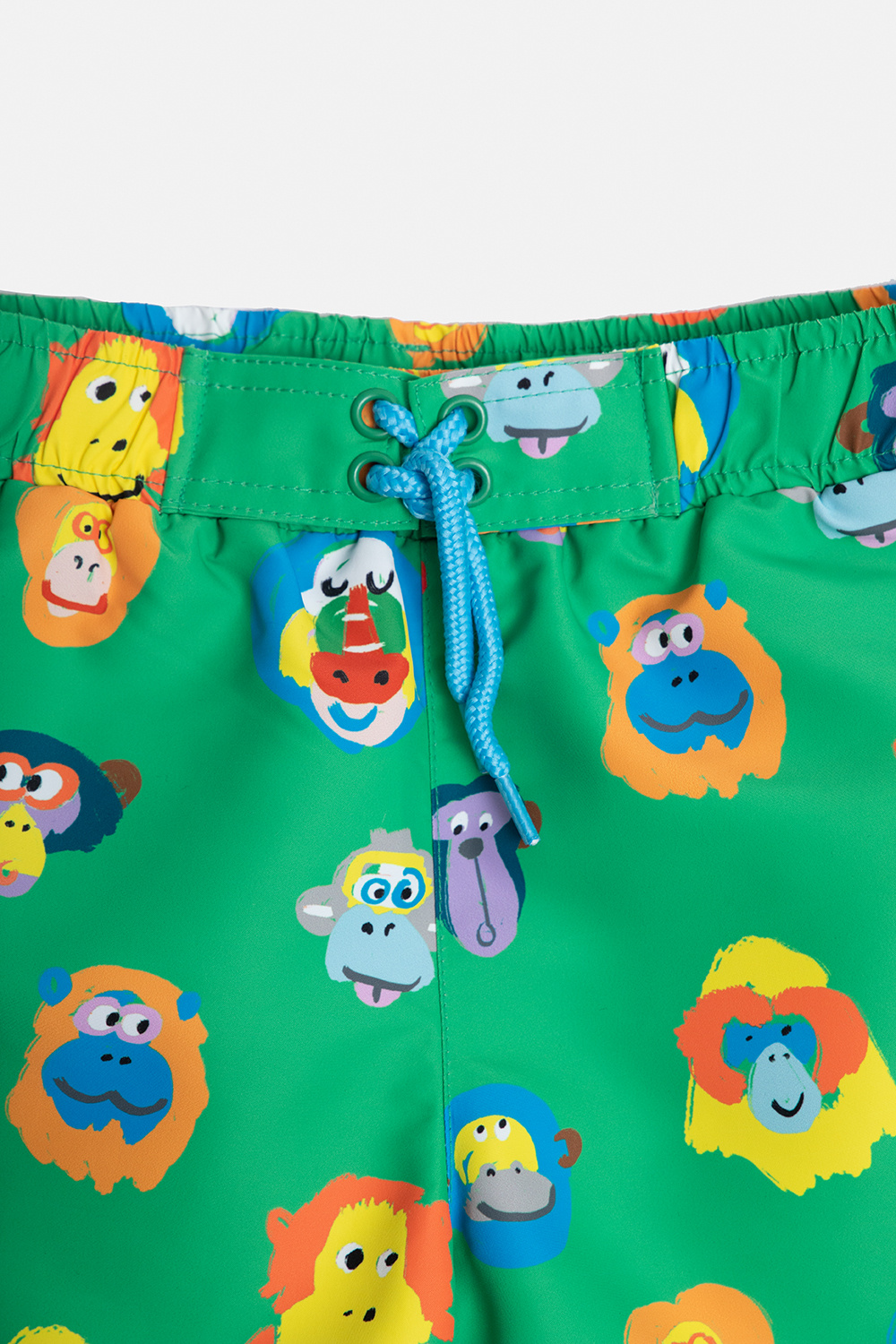 Stella McCartney Kids Swim shorts with animal pattern