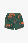 Stella McCartney Kids GREEN Swim shorts