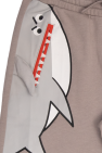 Stella McCartney Kids Shorts with shark motif