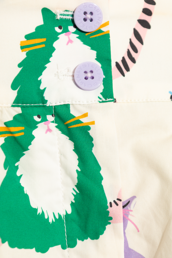 Stella McCartney Kids Printed shorts