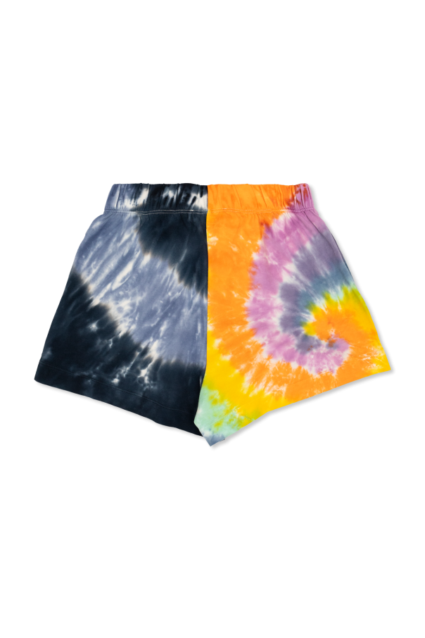 Stella McCartney Kids Shorts with Tie-dye effect
