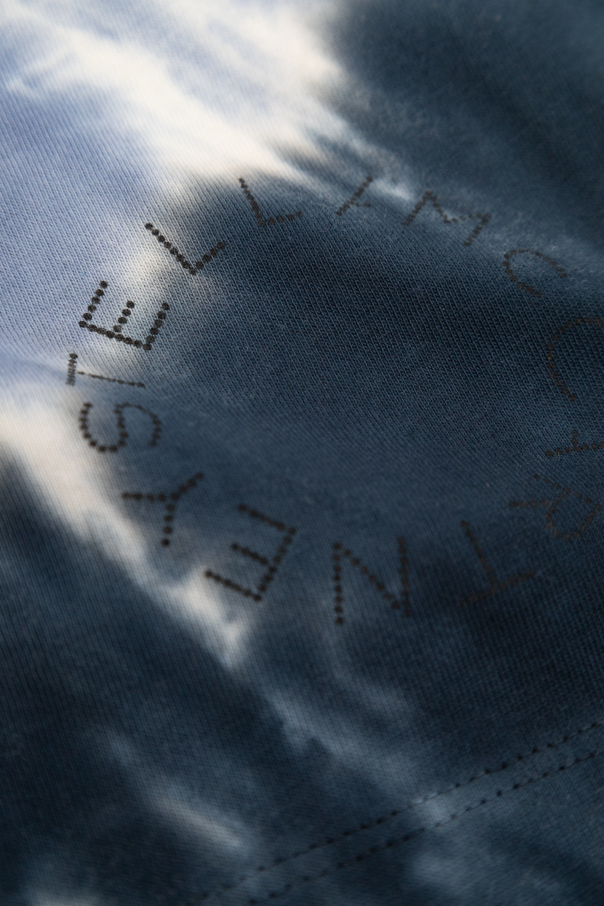 Stella McCartney Kids Shorts with Tie-dye effect