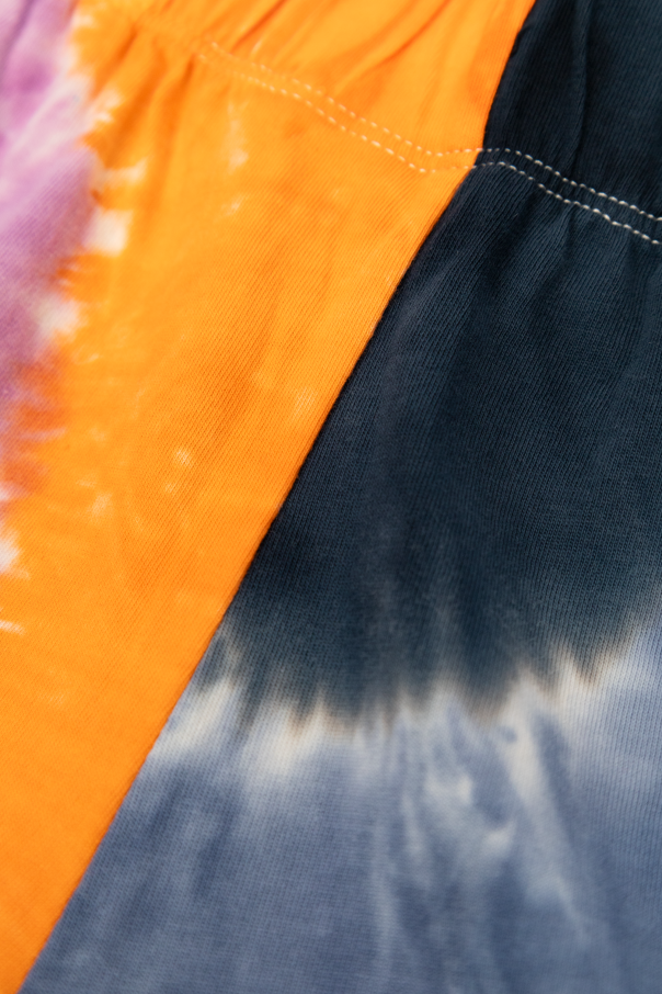 Stella McCartney Kids Shorts with Tie-dye effect