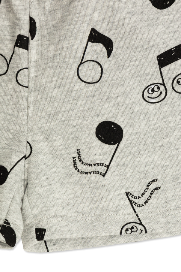 Stella McCartney Kids Pantalones cortos con estampado