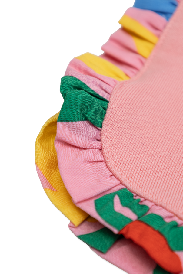 Stella McCartney Kids Shorts with colorful ruffles