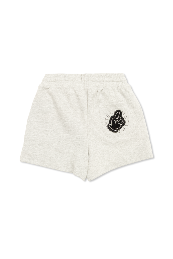 Stella McCartney Kids Shorts with patch
