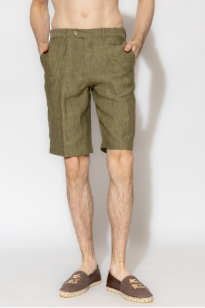 Etro Linen Mills shorts