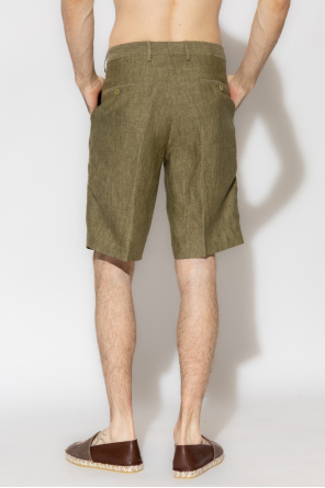 Etro Linen Mills shorts