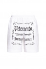 VETEMENTS Black Dress For Girl With Logo