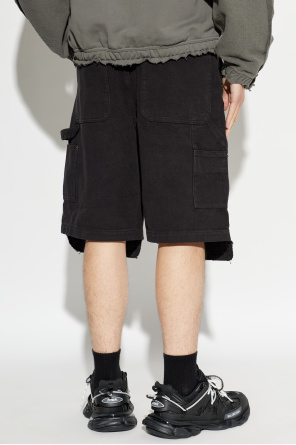 Umbro Shorts mit Ziernähten an den Beinabschlüssen