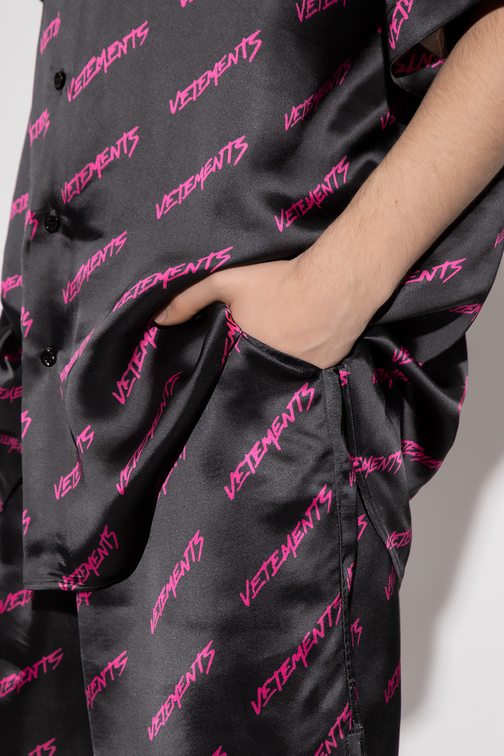 VETEMENTS LIU JO logo-print long dress