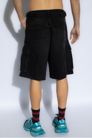 VETEMENTS Denim cricket shorts