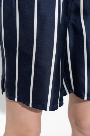 Ami Alexandre Mattiussi Silk shorts