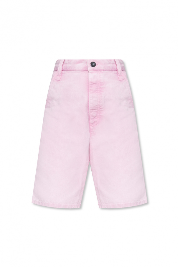 Ami Alexandre Mattiussi Denim Piece shorts