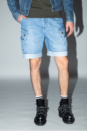 Balmain Denim shorts with pockets