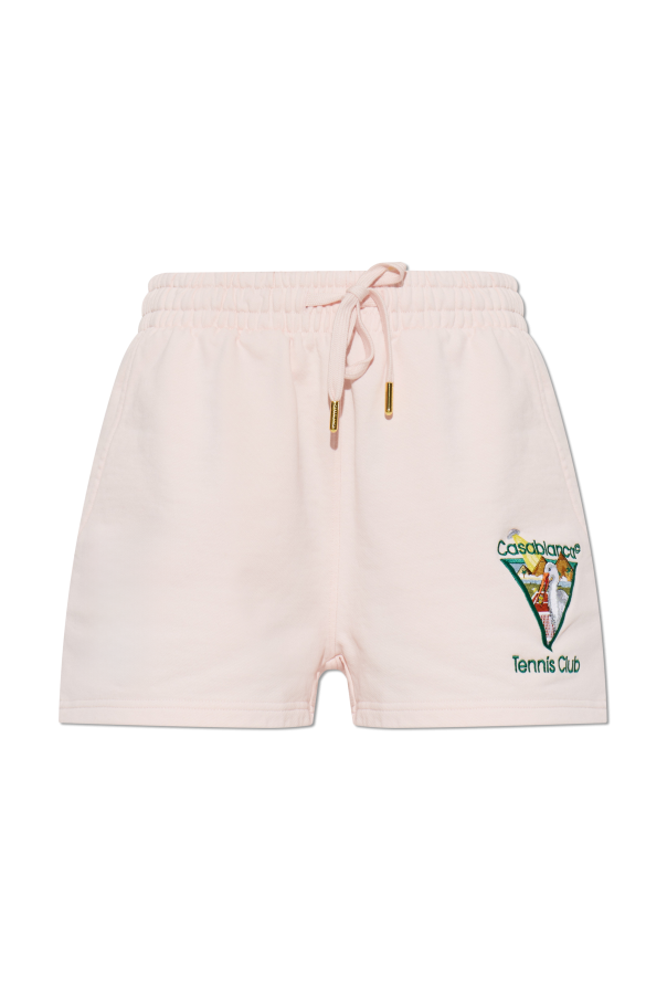 Shorts with embroidered logo od Casablanca