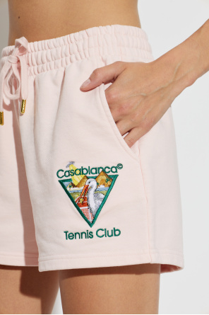 Casablanca Shorts with embroidered logo