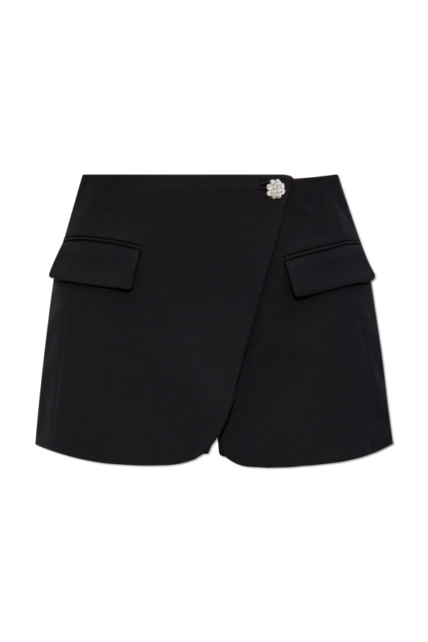 Shorts with a shimmering button, zdjęcie 1 Shorts with a shimmering button od Ganni