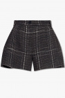 The Mannei BLACK ‘Toledo’ tweed shorts