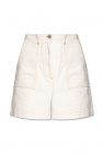 PS Paul Smith High-waisted denim shorts