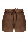 Cotton Citizen Schwarz shorts with JEANS effect